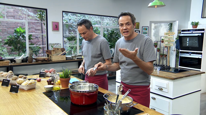 Torres en la cocina - Arroz de jabalí y bacalao con coliflor