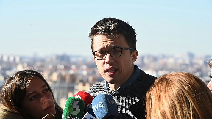 Telediario 1 - Reunión del Consejo Estatal de Podemos en busca de una fórmula para superar la crisis de Errejón