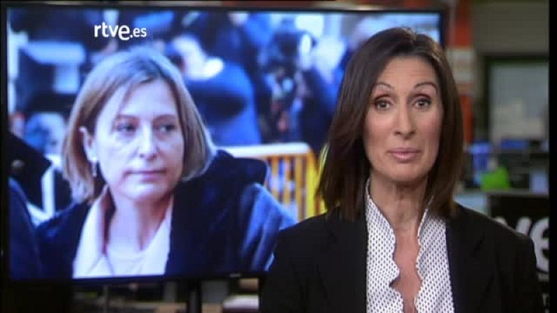 Carme Forcadell. Expresidenta del Parlament