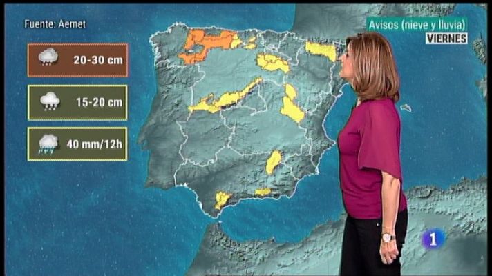 Panorama Regional - El tiempo en Asturias - 31/01/19