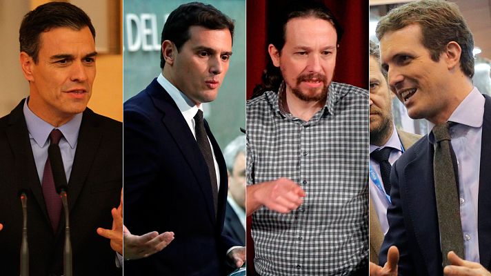 Telediario 1 - Barómetro del CIS: El PSOE sube y el PP cae a la cuarta posición en intención de voto