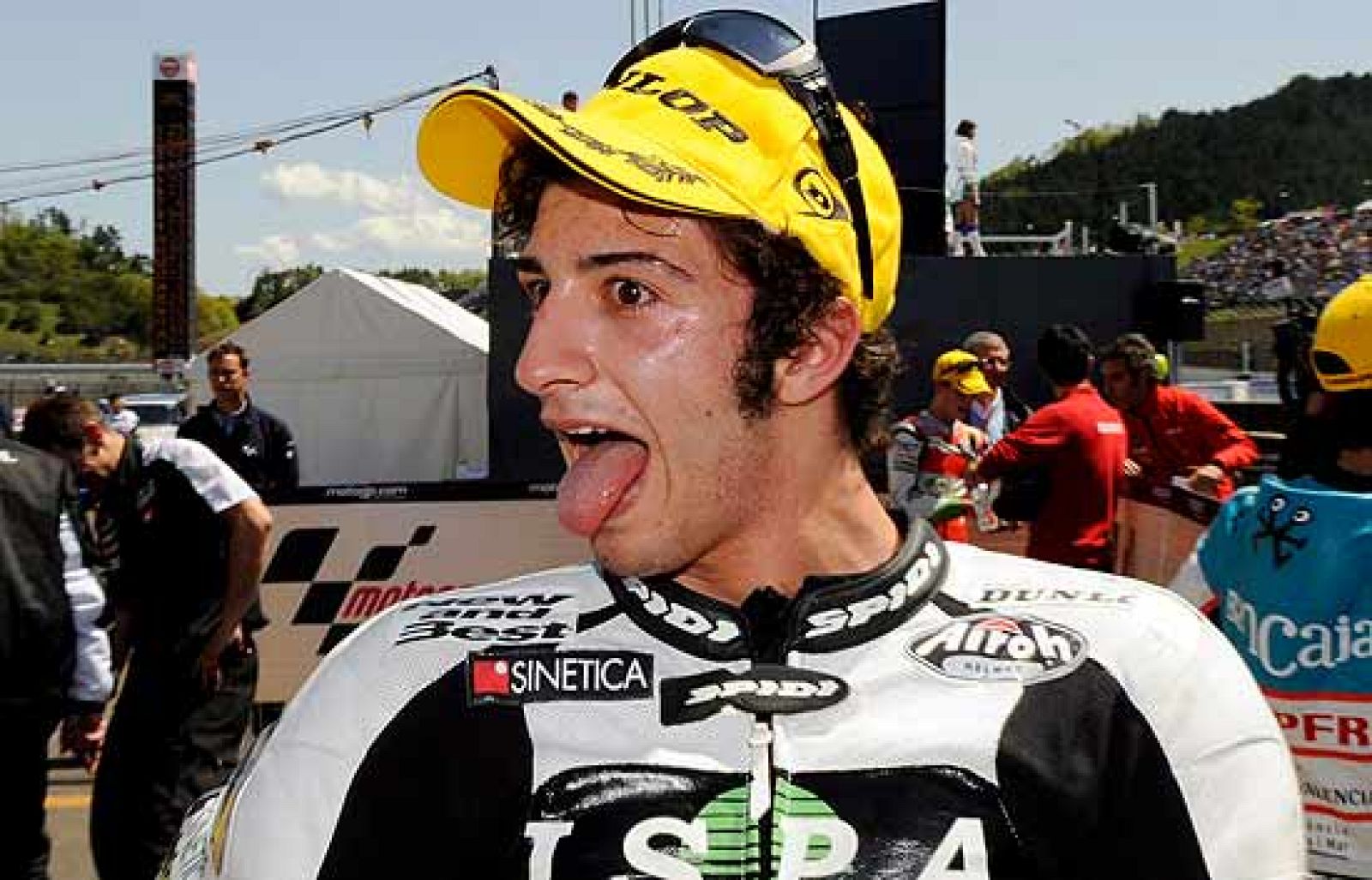 Conoce al piloto italiano de 125 cc Andrea Iannone, uno de los principales rivales de Julián Simón en la lucha por el título de la categoría del octavo de litro.