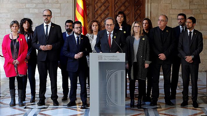 Informativo 24h - Torra apela a la comunidad internacional para "revelar las acciones represivas del Estado español"