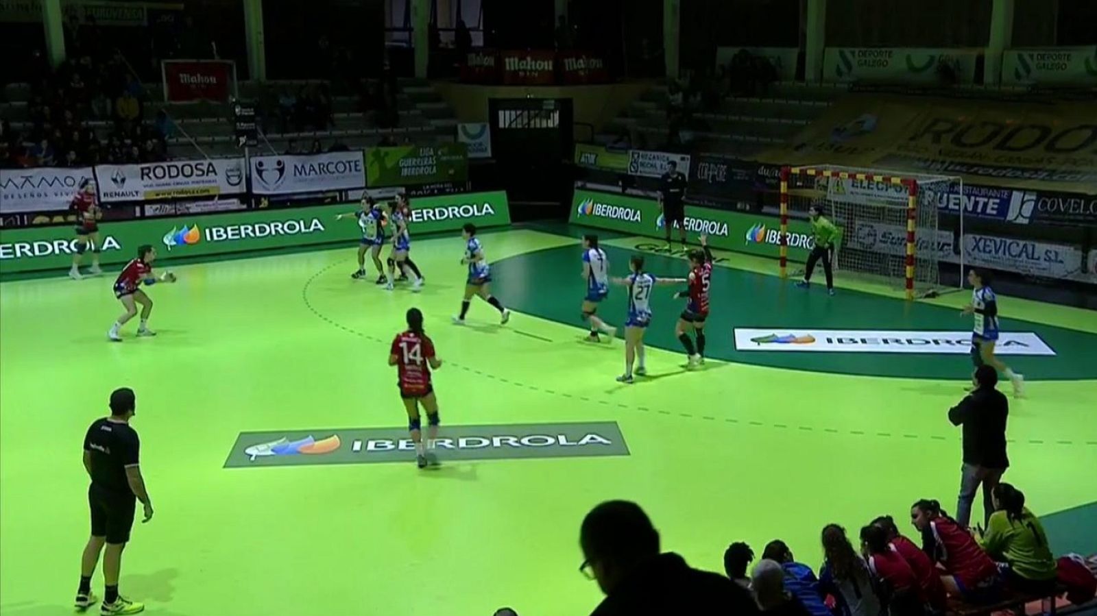 Balonmano - Liga Guerreras Iberdrola. 14ª jornada: Godoy Maceira Porriño - Aula Alimentos Valladolid - ver ahora