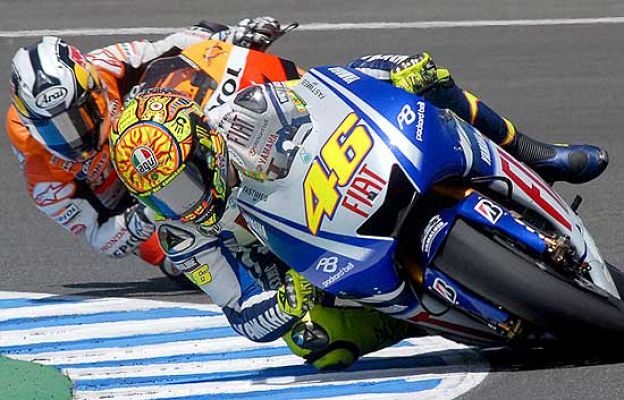  - Duelo Pedrosa - Rossi