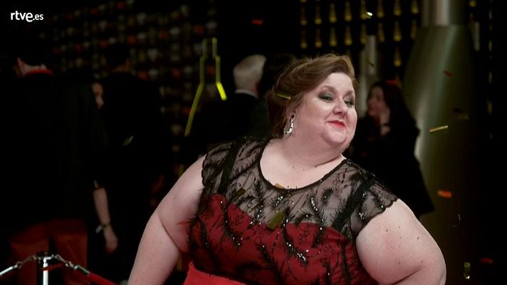 Premios Goya - Itziar Castro en la cámara glamur