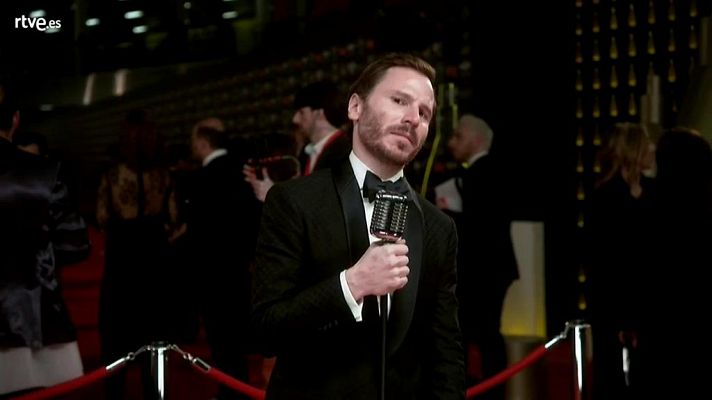 Premios Goya - Rubén Ochandiano en la cámara glamur