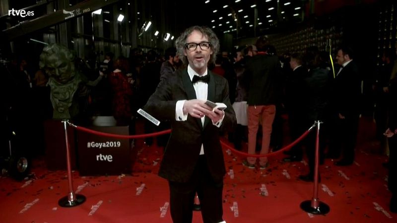 Goya 2019 - James Rhodes en la cámara glamur