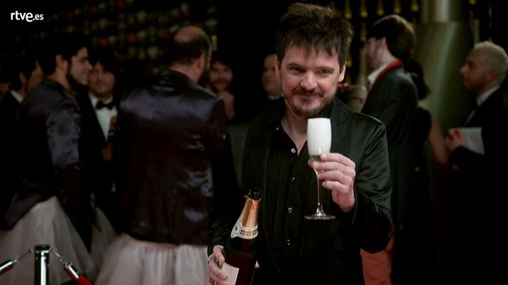 Premios Goya - Coque Malla en la cámara glamur