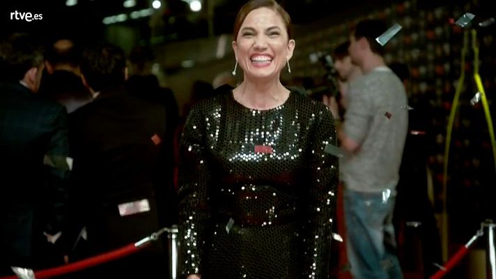 Premios Goya - Toni Acosta en la cámara glamur