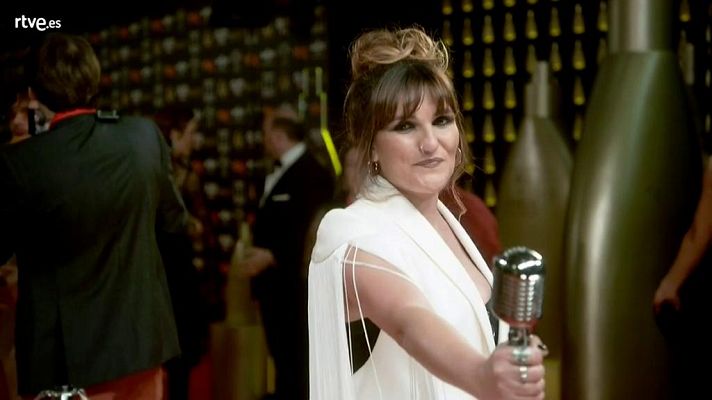 Premios Goya - Rozalén en la cámara glamur