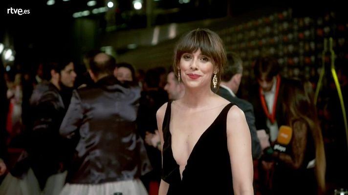 Premios Goya - Belén Cuesta en la cámara glamur