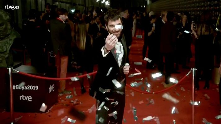 Premios Goya - Alfonso Bassave en la cámara glamur