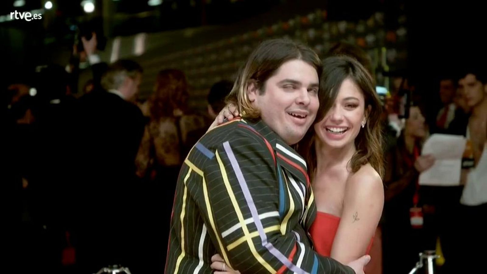 Goya 2019 - Brays Efe y Anna Castillo en la cámara glamur