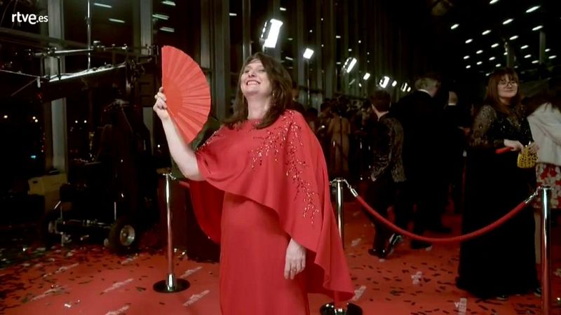 Goya 2019 - Adelfa Calvo en la cámara glamur