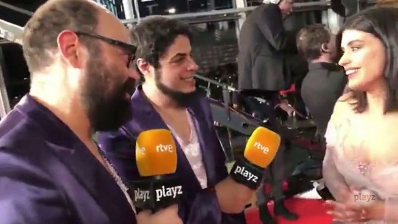 Goyas Golfxs 2019 - Dulceida avala el estilismo de Ignatius Farray y David Sainz