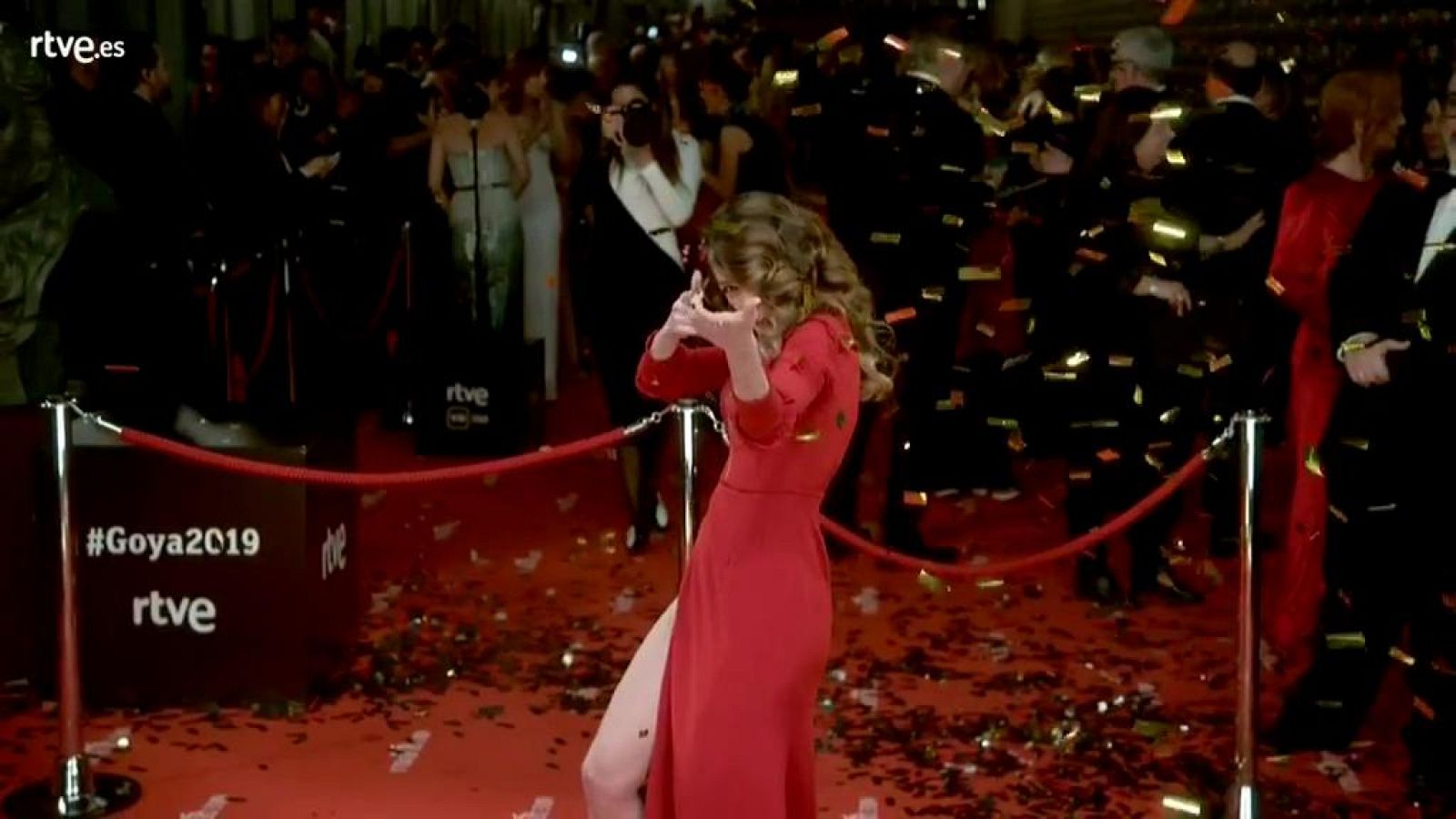 Goya 2019 - Andrea Jaurrieta en la cámara glamur | Ver