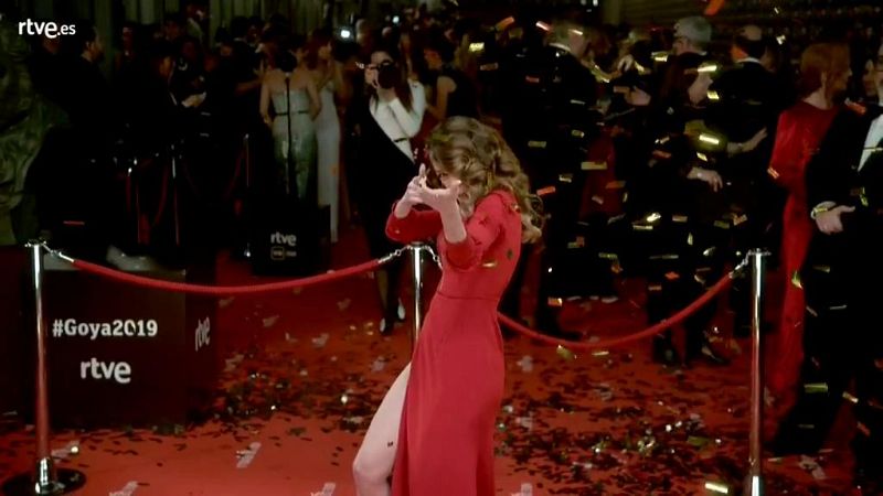 Goya 2019 - Andrea Jaurrieta en la cámara glamur | Ver