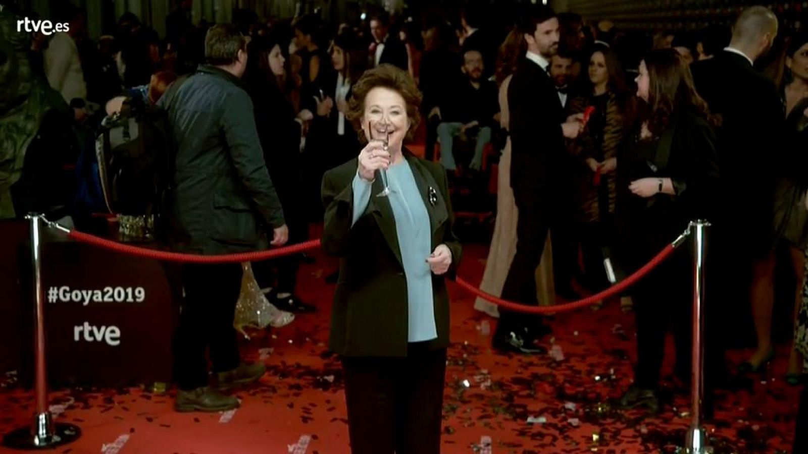 Goya 2019 - Julieta Serrano en la cámara glamur