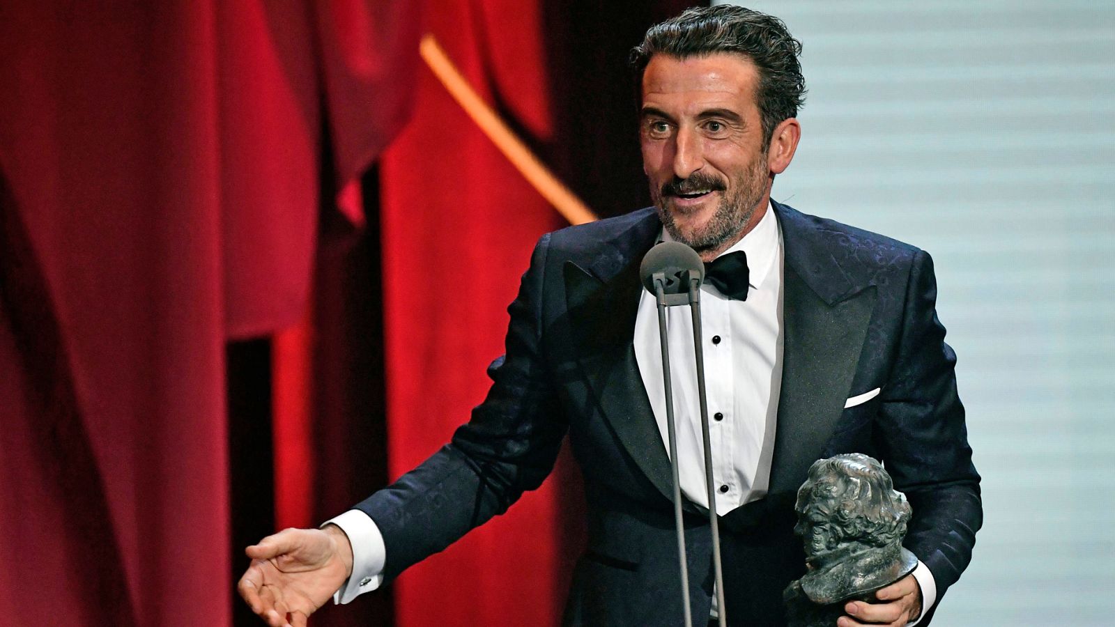 Luis Zahera, Goya al mejor actor de reparto por 'El reino', da las gracias a su 'Julieta' particular