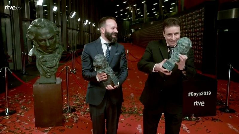 Goya 2019 - Roberto Fernández y Alfonso Raposo, mejor sonido, en la cámara glamur