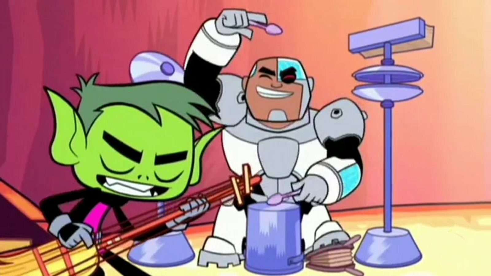 Y el premio para el mejor diseño de sonido es para Rob - Teen Titans Go! | Ver