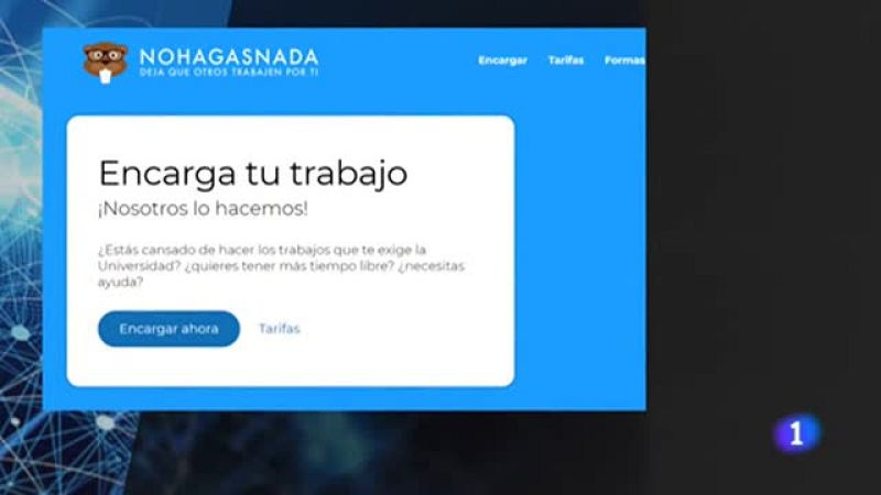 El fraude en la web, trabajos universitarios a cambio de dinero  - Ver ahora