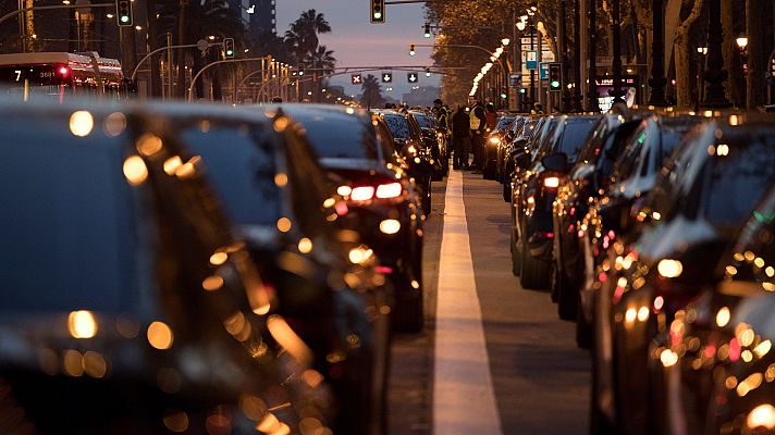 Telediario 1 - ¿Quién es quién en el negocio de las VTC?