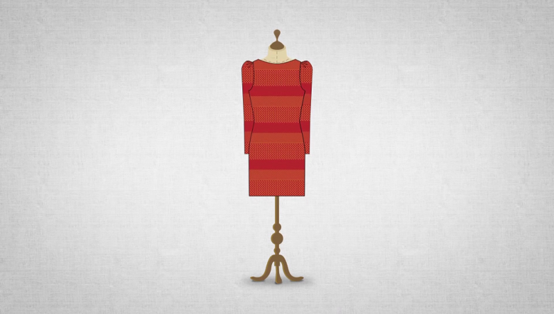 Patrones paso a paso: Vestido Mujeres al borde de un ataque de nervios