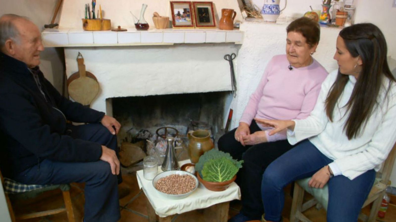 Alubias con agua de lluvia