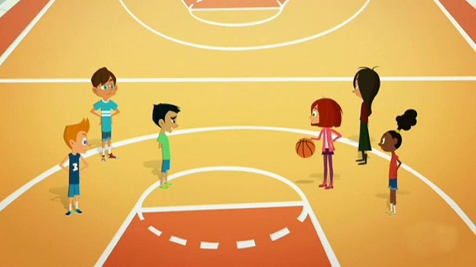 La batalla del baloncesto - Miss Moon | Ver