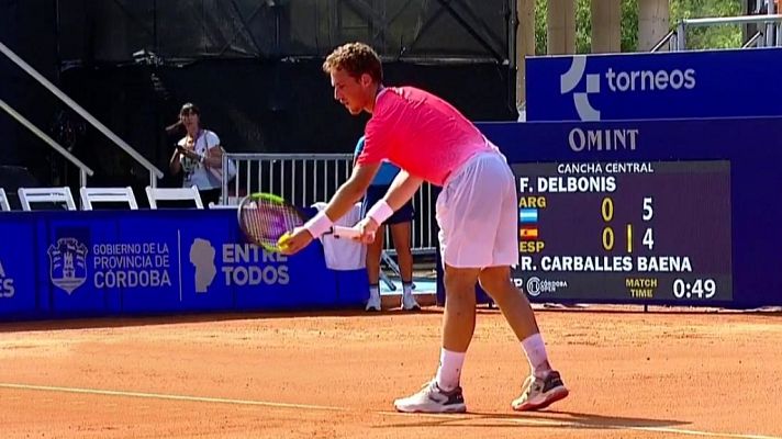 Tenis - ATP 250 Torneo Córdoba: F. Delbonis - R. Carballes