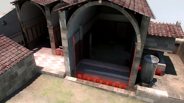 Ingeniería romana - ¿Cómo se calentaba el agua en las termas romanas?