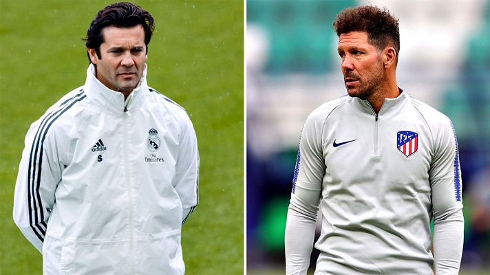 Telediario 1 - Simeone y Solari, dos amigos y ahora rivales