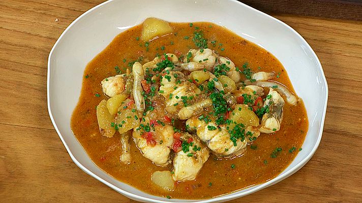 Torres en la cocina - Rape picantón