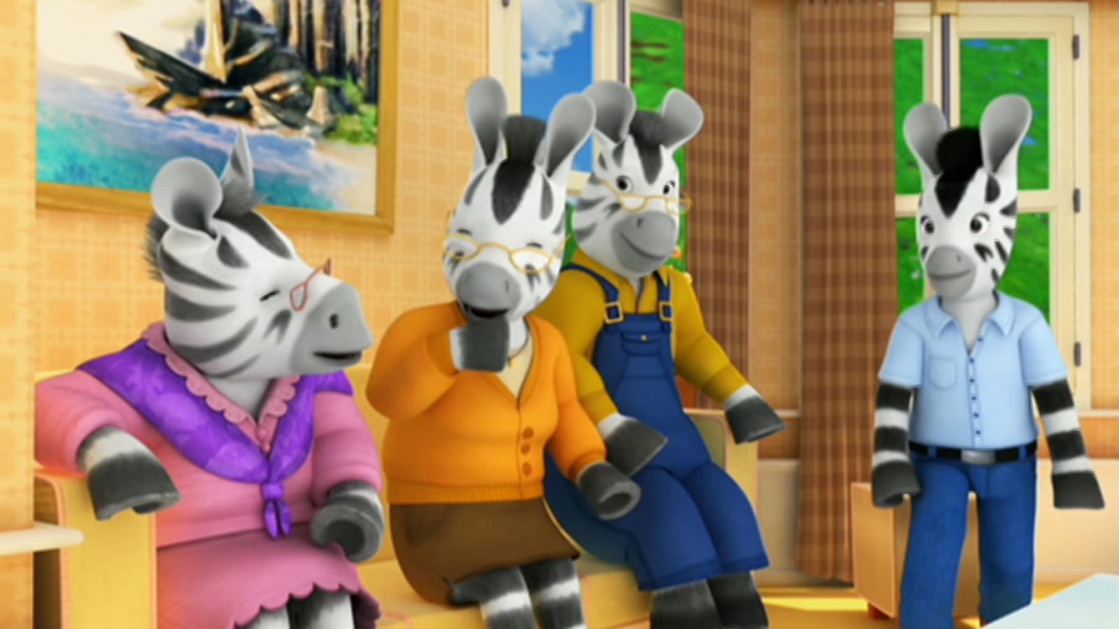 Una cebra muy importante - Zou | Ver