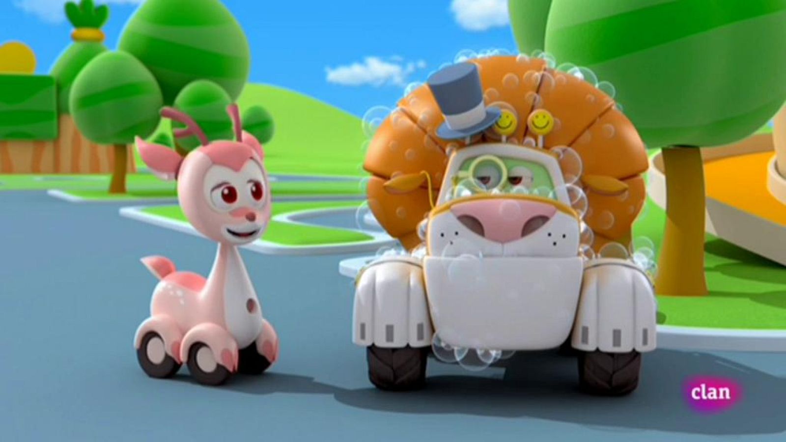 Aventura en el túnel de lavado - Vroomiz | Ver