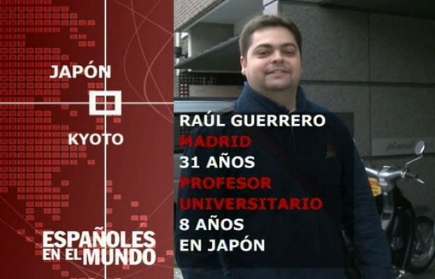 Españoles en el mundo - Japón - Raúl