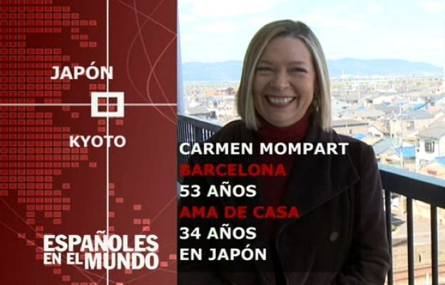 Españoles en el mundo - Japón - Carmen