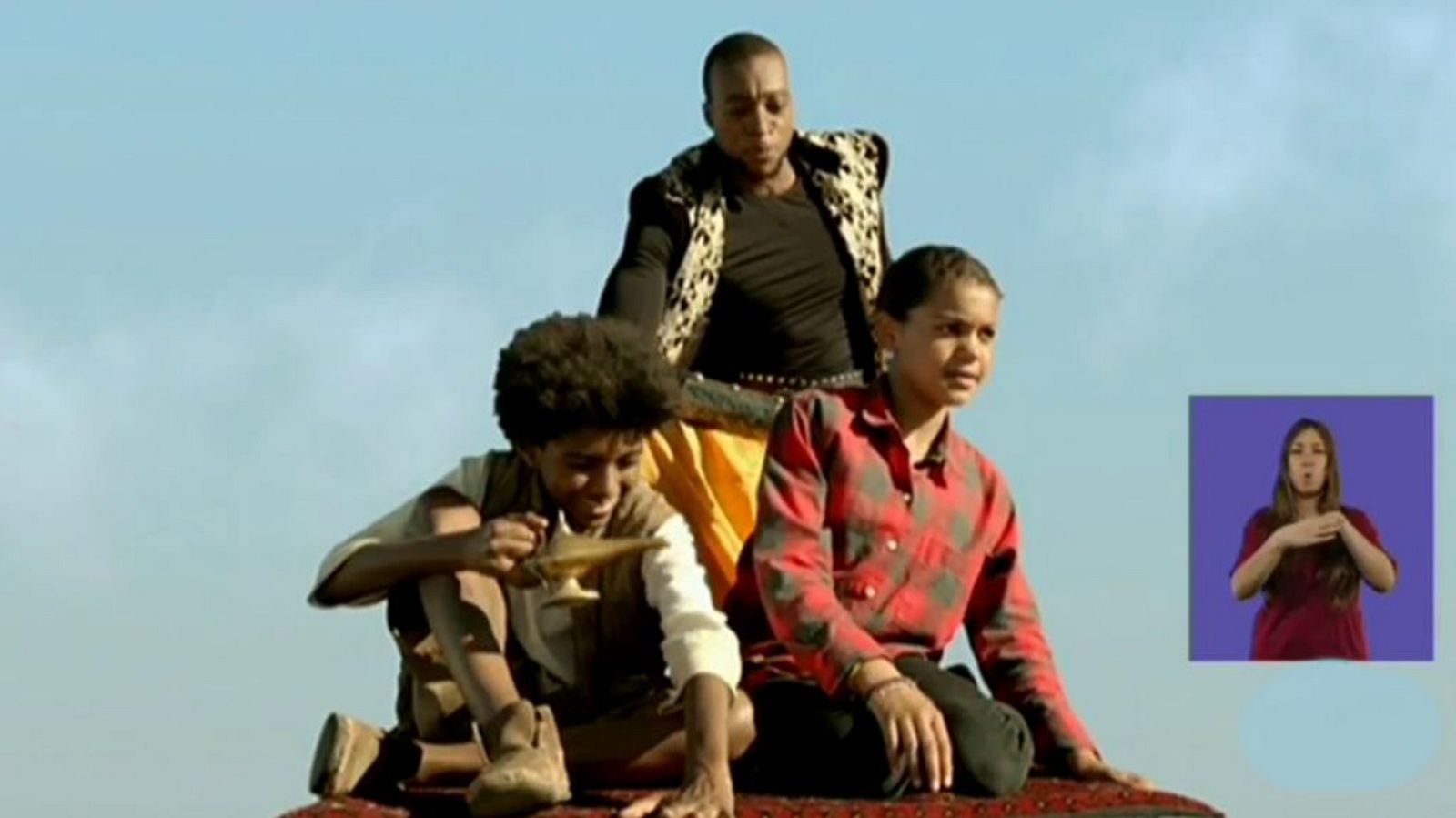 La cambiaformas y la alfombra mágica - Jamillah y Aladdin | Ver