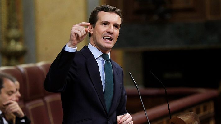 Informativo 24h - Casado acusa a Sánchez de "rendirse" ante el independentismo