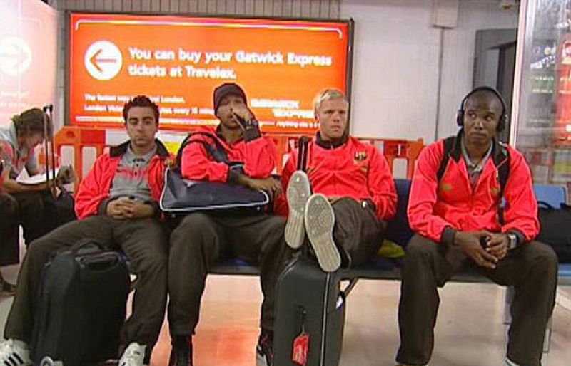 El Barça ya está en Londres