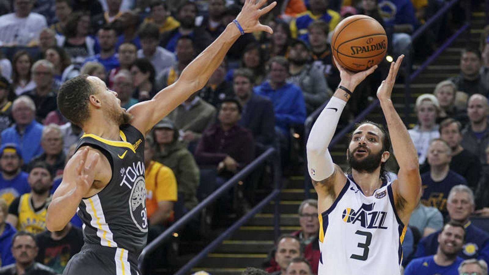 Los 16 puntos de Ricky Rubio no evitan la derrota de Utah ante Golden State - Informativo 24h | Ver