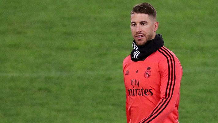 Telediario 1 - Sergio Ramos afronta su partido 600 con el Madrid