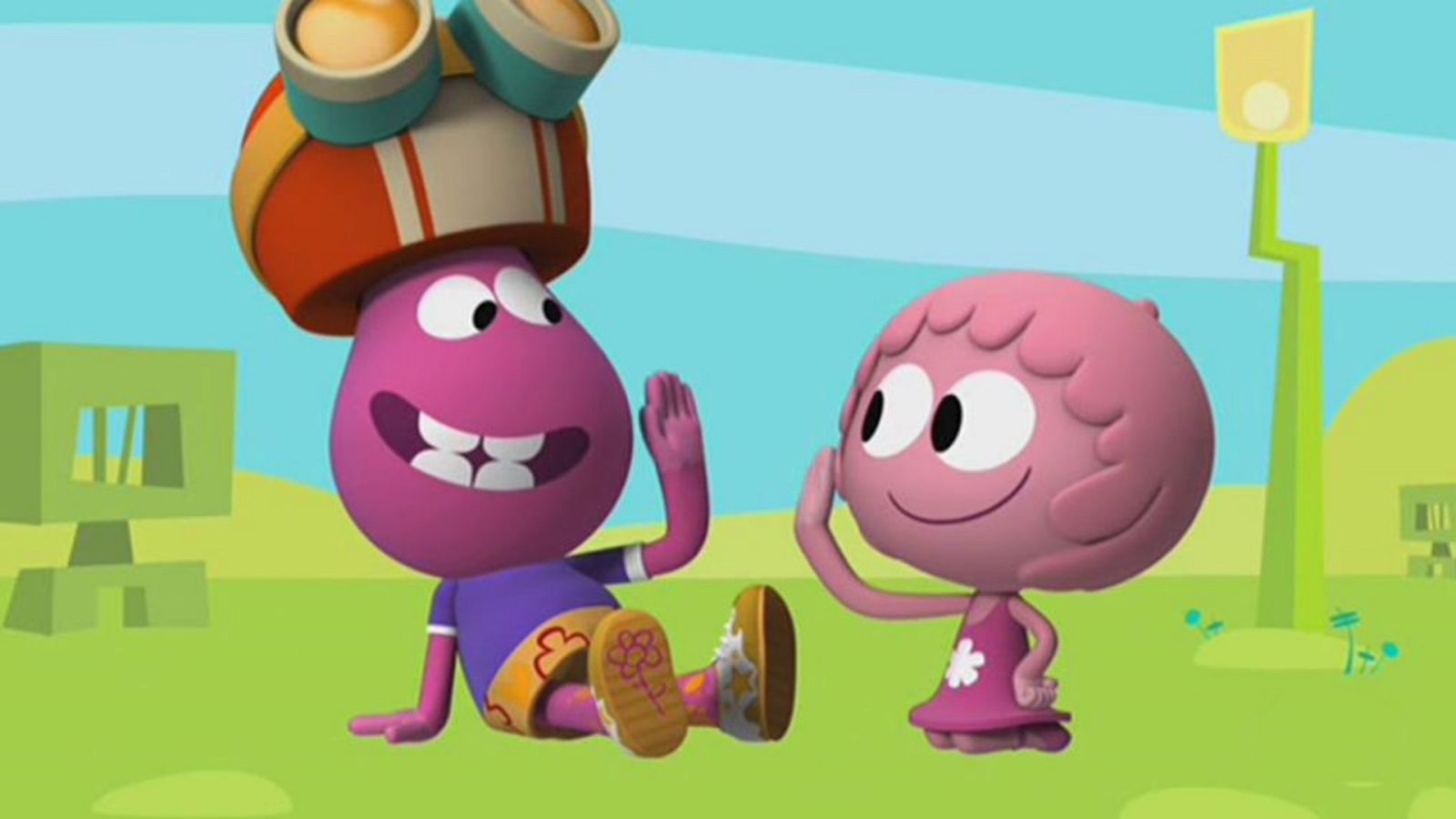 Las zapatillas blancas - Jelly Jamm | Ver