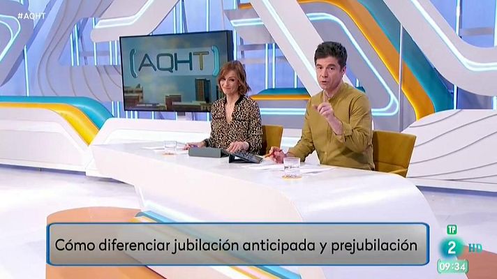 Aquí hay trabajo - Diferencias entre prejubilación y jubilación anticipada