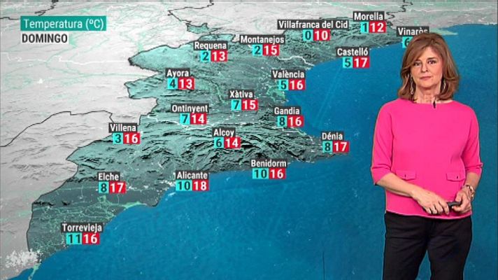 L'informatiu - Comunitat Valenciana - El tiempo en la Comunidad Valenciana - 15/02/19