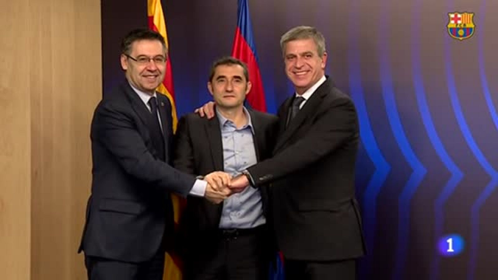 Valverde renueva con el Barça por una temporada más otra opcional - RTVE.es | Ver