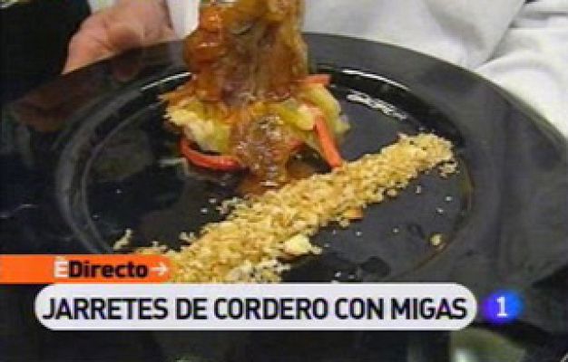 RTVE Cocina - Jarretes de cordero con migas