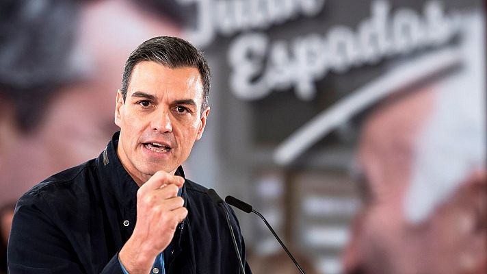 Telediario 1 - Sánchez: "Si no hay movilización el próximo 28 de abril, la abstención puede dar el triunfo al extremismo"